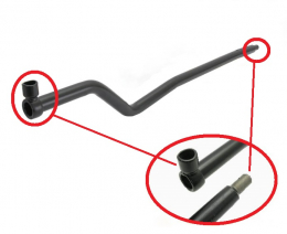 Schaltstange vorne fr VW Bus T1 03/55-07/60 mit verstellbarer Vorderachse *Sonderbestellung* (17-246)