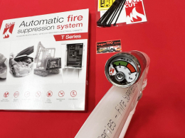 BLAZECUT automatisches Feuerlschsystem 2m lang, wei (17-253)