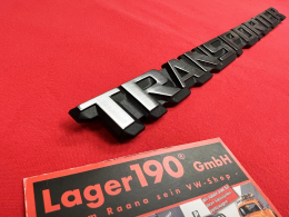 Schriftzug Transporter 33cm VW Bus T3 Pritsche / Doka, ORIGINAL VW (13-283)
