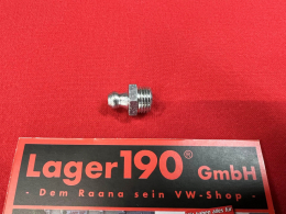 Schmiernippel M6x1 [0] gerade, Vorderachse, Lenkhebel, VW Bus T1, T2, Typ3 + Typ34 (22-026)