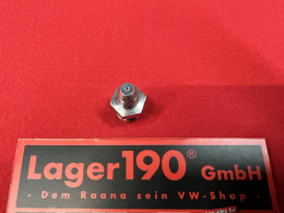 Schmiernippel M6x1 [0] gerade, Vorderachse, Lenkhebel, VW Bus T1, T2, Typ3 + Typ34 (22-026)
