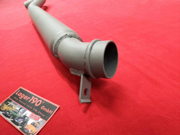 Endrohr links f�r VW Typ4 1.7+1.8 + Porsche 914 1.7+1.8 Auspuff 850mm (45-1450)