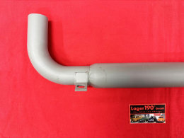 Endrohr mit Dmpfer fr VW Typ4 1.7 + Porsche 914 1.7 Auspuff (45-1451)