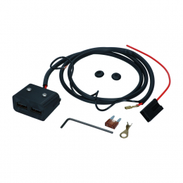 USB Ladegert 6 und 12 Volt fr Aschenbecher im VW Kfer bis 07/57 (0699-190)