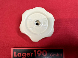Verstellrad wei Metall fr VW Bus T2 68-79 Westfalia Lamellenfenster (6620-103)