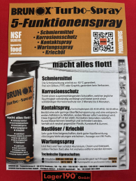 BRUNOX Turbo-Spray 500ml Kriechl Sprhdose VW Kfer, T1, T2, T3, T4 u.v.m. (05-001)