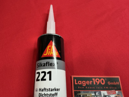 SIKAFLEX-221 Kartusche 300ml wei Karosseriedichtmasse (95-004)