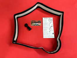 Lenkradbezug Vinyl fr VW Kfer u.a. mit 40cm 15,5 Lenkrad (2720-115)