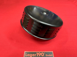 Sport-Luftfilter schwarz, rund VW Käfer, Bus T1, T2 52mm Typ1 (2152-100)