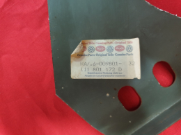 NOS Abdeckblech rechts Wrmekanal VW Kfer ab 08/70 (22-040)