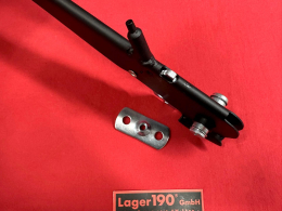 Handbremshebel schwarz VW Kfer, Karmann Ghia, Kbel ab 65 (0521-110)