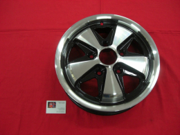 Fuxx Felgen Kombi Satz 4.5x15 5x130 ET45 + 5.5x15 5x130 ET45 MIT TV/ABE - schwarz/poliert - (81-091/81-092)