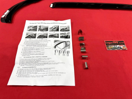 Windabweiser Regenabweiser Smoke VW Bus T4 Abweiser Paar Fenster Tr (0482-240)