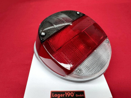 Rckleuchte Elefantenfu VW Kfer Original HELLA Grau/Rot/Wei (89-012)