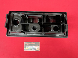 Rckleuchte links schwarz VW Bus T3 Rcklicht mit E-Kennung black (0645-609)