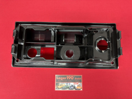 Rckleuchte rechts rot / schwarz VW Bus T3 Rcklicht mit E-Kennung (0645-620)