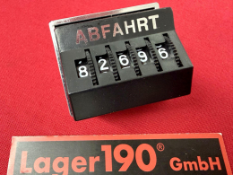 Tageskilometerzähler Abfahrt VW Käfer Bulli T1 T2 u.a. Oldtimer (38-075)