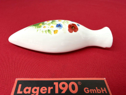 Blumenvase Keramik Wildblumen für Käfer, Bulli T1, T2, u.a. Oldtimer (0547-010)