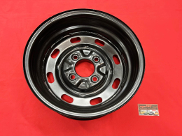 Stahlfelge 5.5x15 4x130 [ET34] für VW Käfer 67- mit TEILEGUTACHTEN, passend für Original VW Radkappe (54-048)