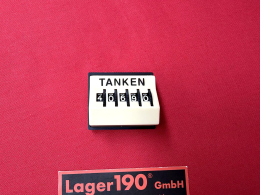 Tageskilometerzähler elfenbein "TANKEN" für VW Käfer, Bulli T1, T2 u.a. Oldtimer (2688-010)