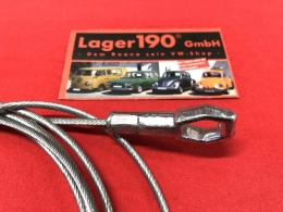 Kupplungsseil 2260mm fr VW Kfer 02/66-07/71, Karmann Ghia 02/66-07/71, VW Kbel 08/69-07/71 (0900-04)