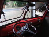 VW Bus T1 1955-1967 Frontsafari Safarifenster schwarz grundiert (11-002)