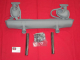 Auspuff-Set Schalldämpfer komplett, VW Käfer, 1300-1600ccm, DOPPELTE Vorwärmung, mit TÜV (45-045)