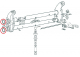 VW Bus T2 68-79 Tragarmdichtungen 4 Stk. 211.405.129A (1373-500)