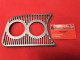 VW Käfer ab 08/57 Ziergitter Zusatzinstrument Armaturenbrett (0525-612)