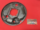 VW Käfer ab 08/67 Karmann Ghia Bremsankerplatte hinten links (1293-5) VW Käfer ab 08/67 Karmann Ghia Bremsankerplatte hinten links (1293-5)