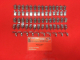 VW Käfer, Karmann Ghia, Typ 3 7/63 - 7/66 Klammern Clips Türverkleidung 66 Stück (0409)
