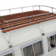 VW Bus T1, T2, 3-reihiger Dachgepäckträger Dachträger Edelstahl (4870-221)