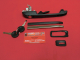 VW Golf/Jetta/Polo/Scirocco Türgriff schwarz mit Schloss vo. re. (45-206)