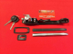 VW Golf/Jetta/Polo/Scirocco Türgriff schwarz mit Schloss vo. li. (45-205)