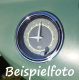 Retro-Uhr Nadelstreifen Look für Käfer Bus T1 Karmann Uhr (01-020)