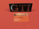 VW Golf 1 GTI Typenschild vorne Emblem Kühlergrill 171.853.679 GX2 ORIGINAL VW (13-057)
