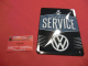 VW "Volkswagen Service" Blechschild klein 15x20 cm (62-005)