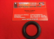 VW Golf Jetta Scirocco Passat Polo Dichtung Heckklappenschloss ORIGINAL VW (13-085)