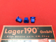 VW Bus T3, T4, Golf Jetta Scirocco - 3 Befestigungsclips für Schriftzug und Emblem (93-011)