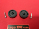 VW Käfer Bus T2 T3 Distanzstücke Fensterkurbel 13mm Paar (93-023)