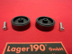 VW Käfer Bus T2 T3 Distanzstücke Fensterkurbel 13mm Paar (93-023)