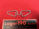 Gleitfeder Fensterheber für VW Käfer, Käfer Cabrio, Karmann Ghia Sicherungsklammer (0362-650)