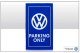 Geschirrtuch Motiv VW Logo Emblem "VW Parking Only" (23-006)
