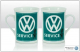 Tasse / Becher Motiv "VW Service" VW Männchen (23-012)