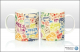 Tasse / Becher VW Bus T1 "multi lines" (23-029)