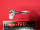 VW Käfer, Karmann Schlüsselrohling - Profil K - ORIGINAL VW Rohling (13-179)