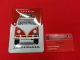 "Gute Reise" VW Bus T1 Blechpostkarte Blechschild Postkarte (62-051)