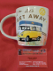 Kaffeebecher Becher VW Bus T1 - "Let's get away" (62-058)