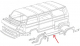 Außenschweller Schweller links klein für VW Bus T3 79-92 Rep.-Blech (0892-300)