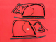 VW Bus T1 53-67 Dichtungssatz Fensterdichtungen SET für Fahrertür UND Beifahrertür (7410/7411/7412/7430/7431/7432/7433/7437-500/2 x 7413-000)